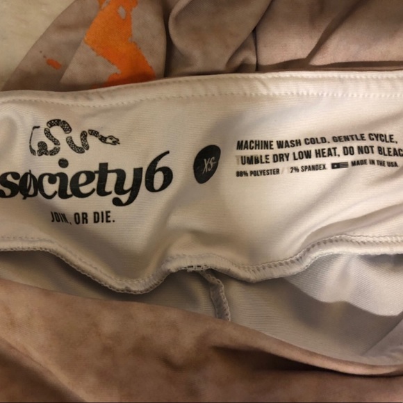 Society six paint splotch leggings XS - Picture 4 of 4